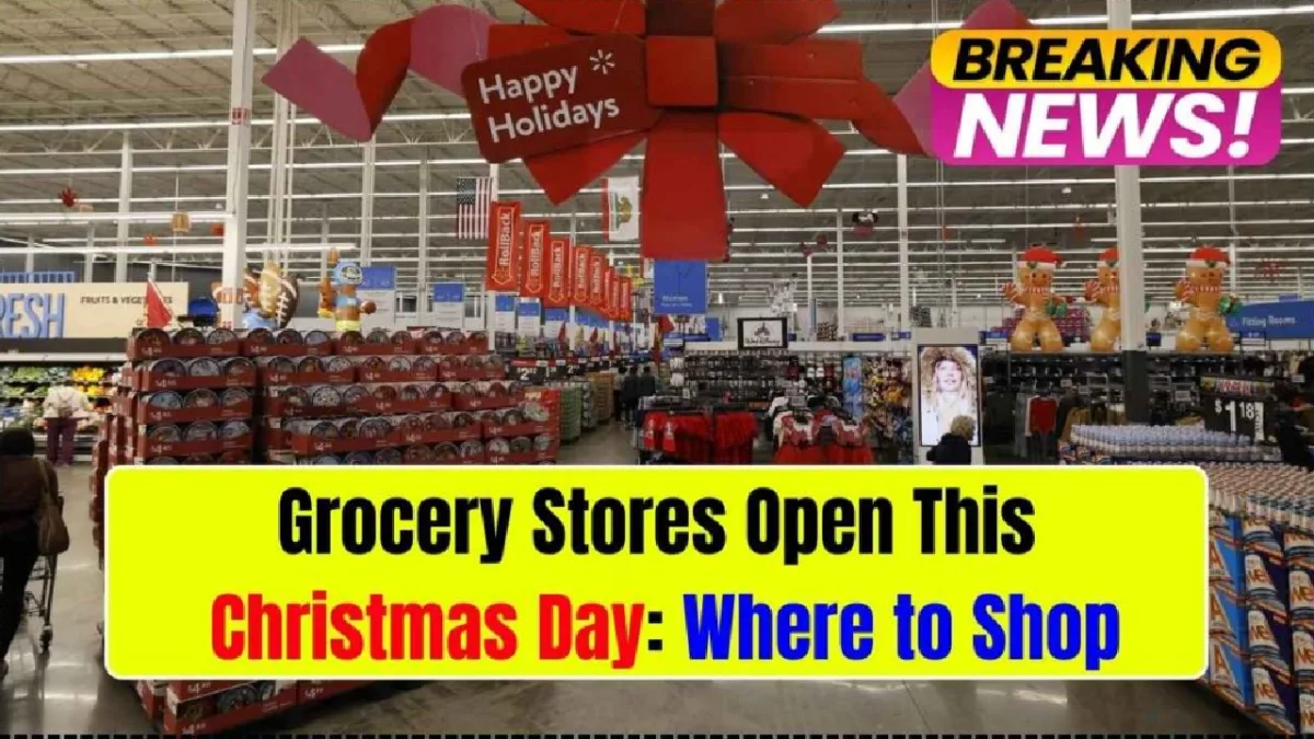 grocery stores open on christmas